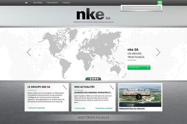 nke-corporate.fr site used Nkesa