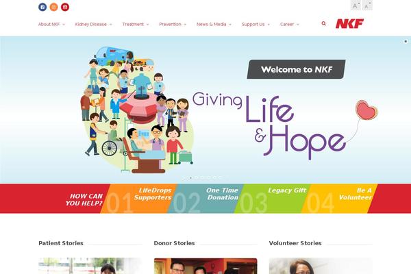 nkfs.org site used Nkf-child
