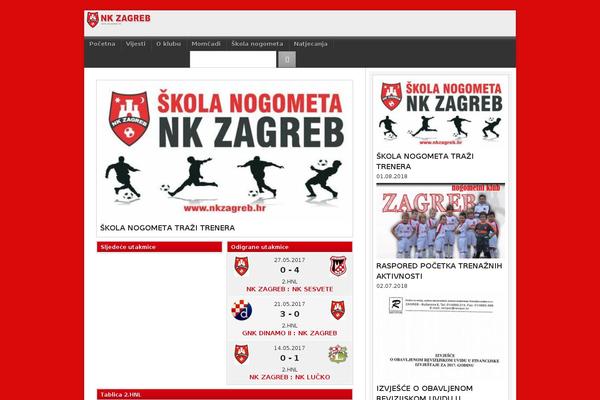 nkzagreb.hr site used Football Club