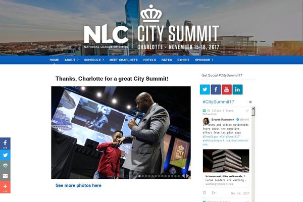 nlccongressofcities.org site used Cw-theme-prism