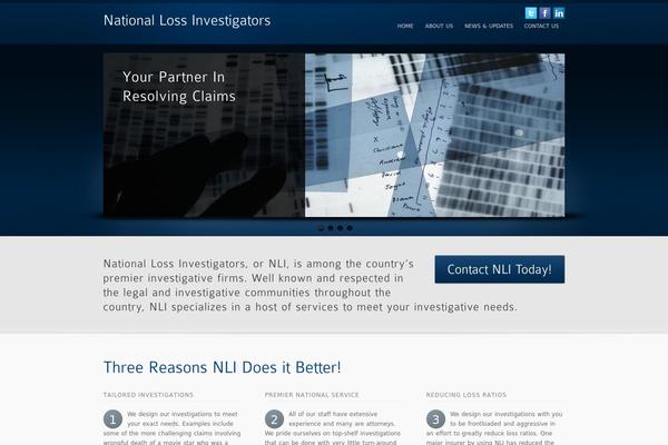 inFocus theme site design template sample