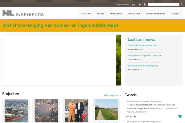 nlingenieurs.nl site used Nlingenieurs