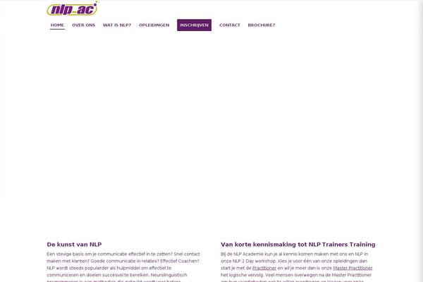 nlpacademie.nl site used Nlpacademie