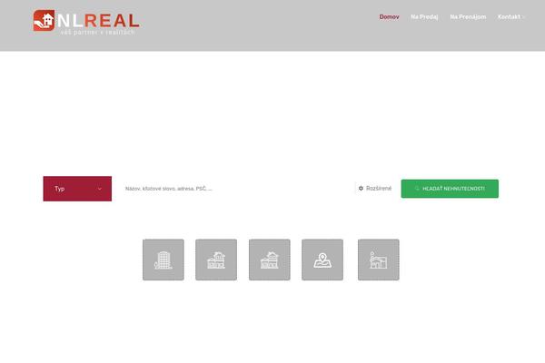 Reality theme site design template sample