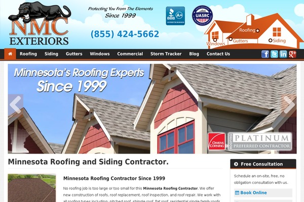 nmcexteriors.com site used Nowknow