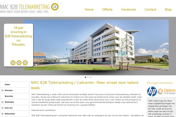 nmctelemarketing.nl site used Nmc