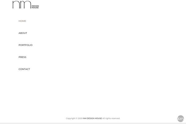 Zephyr theme site design template sample