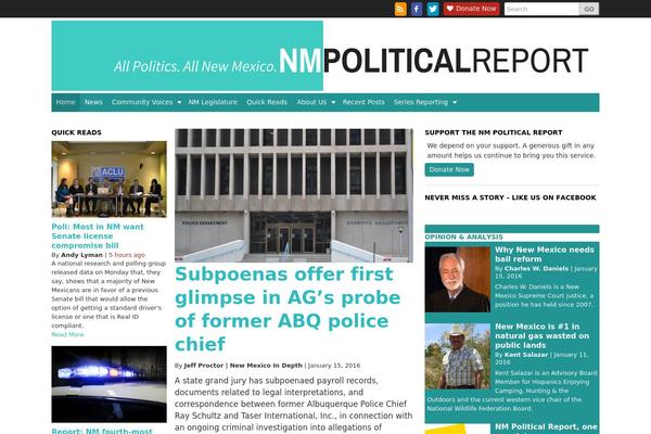 nmpoliticalreport.com site used Largo-master