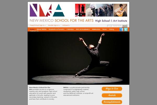 nmschoolforthearts.org site used Nmsa