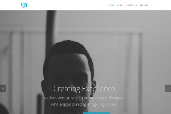 Salient theme site design template sample