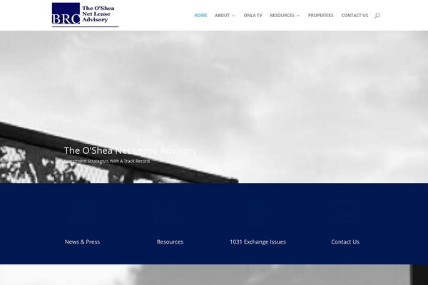 Divi theme site design template sample