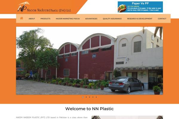 Constructo theme site design template sample