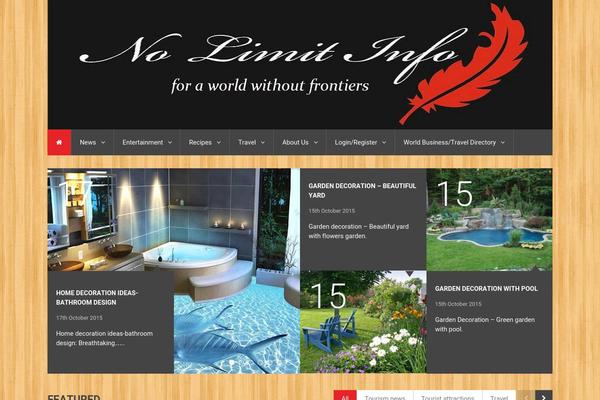 NewsTimes theme site design template sample