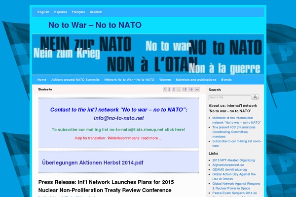 no-to-nato.org site used Weaver Xtreme