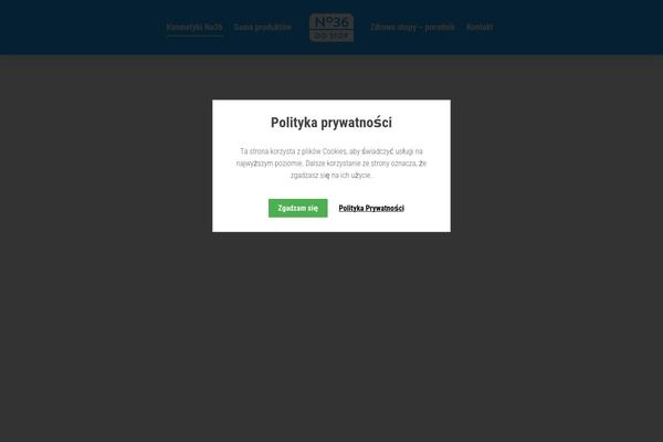 Site using Terms-modal plugin