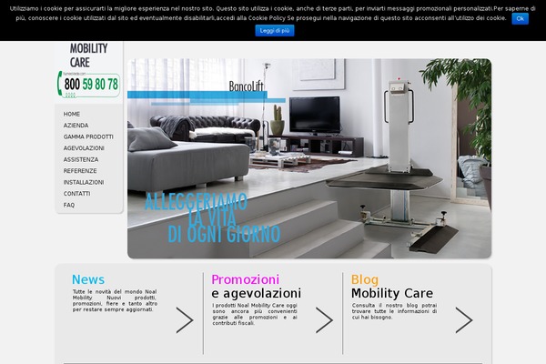 noalmobility.it site used Noal-mobility