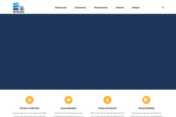 The7 theme site design template sample