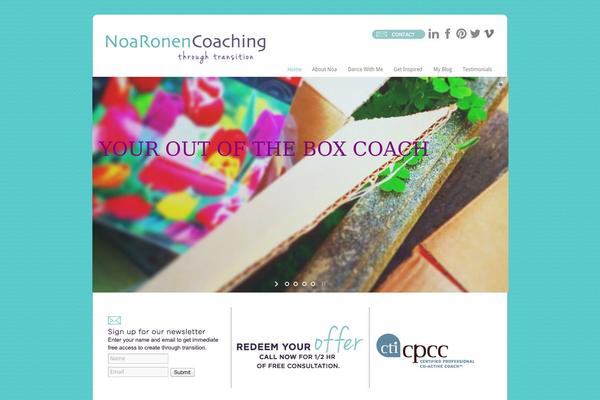 noaronencoaching.com site used Noaronen-2.0