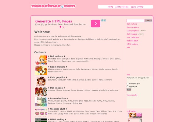 noaschnee.com site used Candycolor