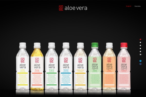 nobealoevera.com site used Nobe-onepage