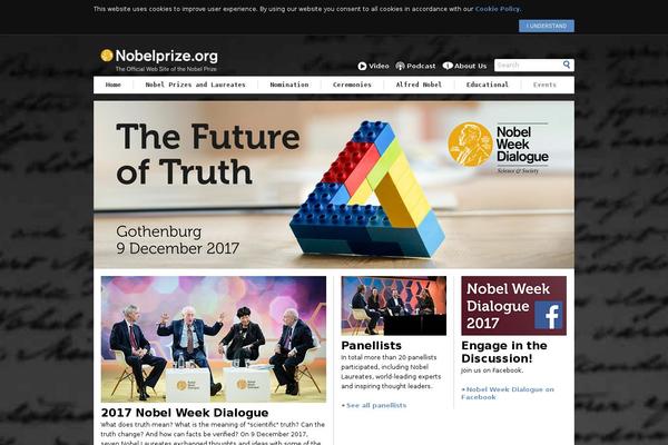 nobelweekdialogue.org site used Nobelweekdialogue