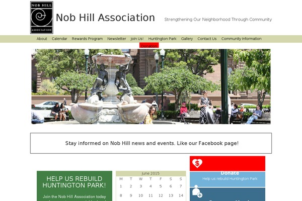 nobhillassociation.org site used Nha