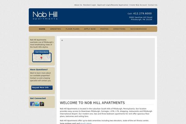 nobhillpittsburgh.com site used Siara-management