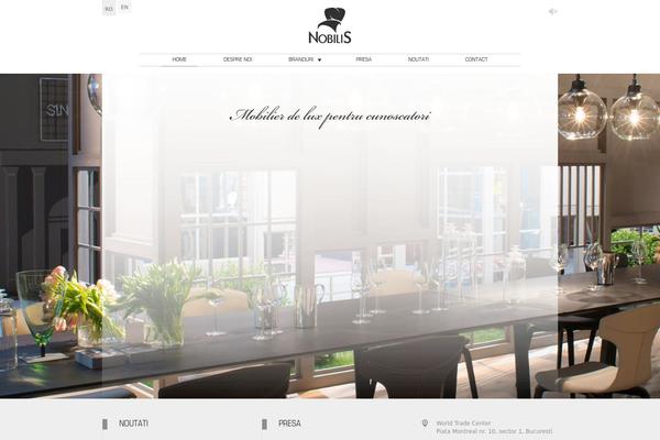 nobilis theme websites examples