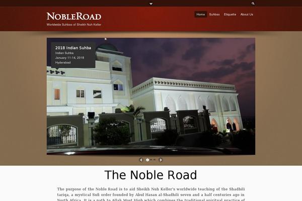 Site using Noble-road plugin