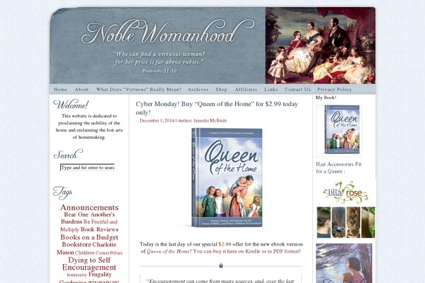noblewomanhood.com site used Nw