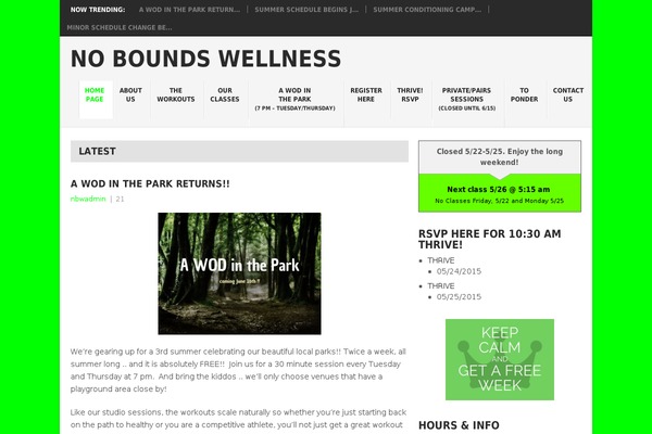 noboundswellness.com site used Spark-multipurpose
