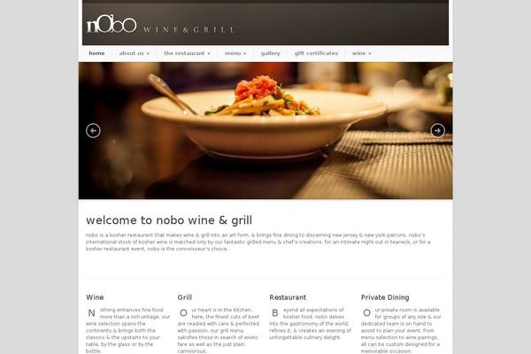 nobowineandgrill.com site used Modernize
