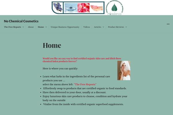 Resonar theme site design template sample