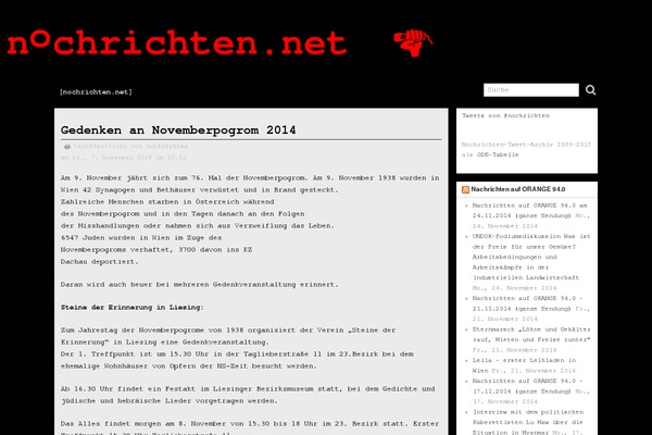 Suffusion theme site design template sample