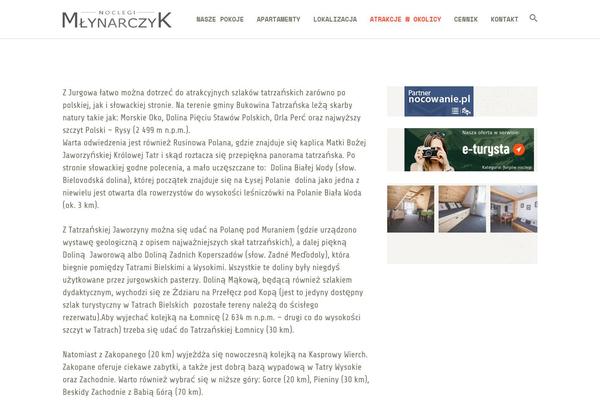 noclegimlynarczyk.pl site used Avventure