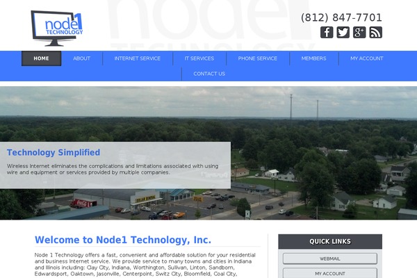 node1internet.com site used Node1