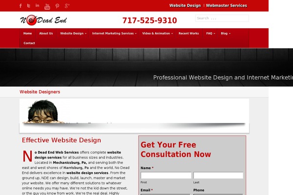 Avada theme site design template sample