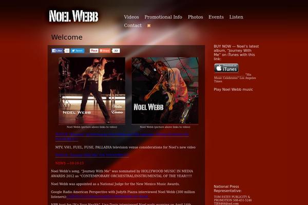 noelwebb.com site used Noelred
