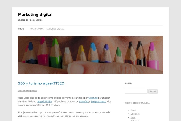 Twenty Twelve theme site design template sample