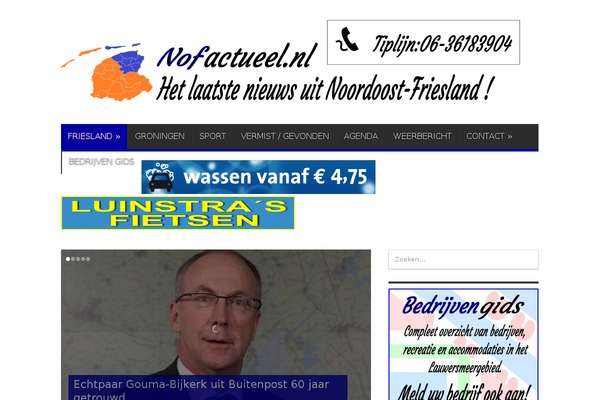 Sahifa theme site design template sample