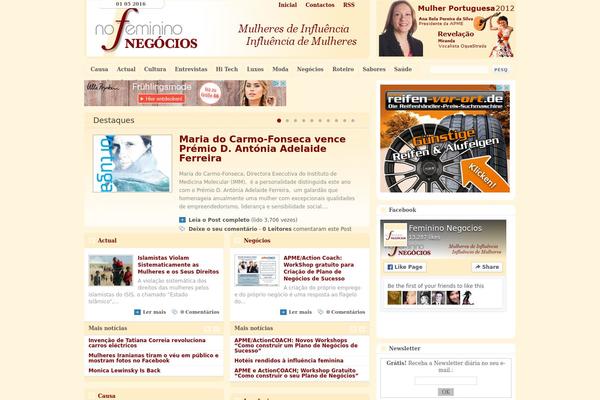 nofemininonegocios.com site used Comfy-magazine-v2.3