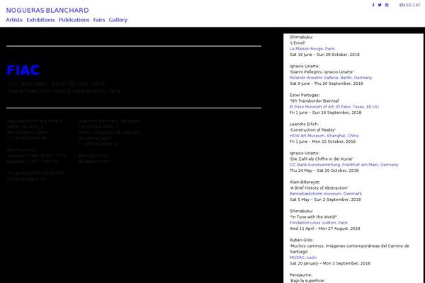 noguerasblanchard.com site used Nogueras_blanchard