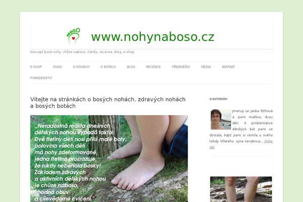 nohynaboso.cz site used Twentytwelve-child