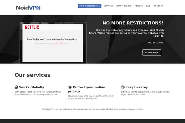 noidvpn.com site used Immensely