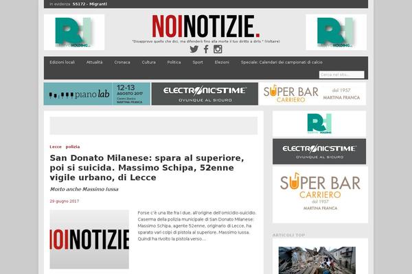 noinotizie.it site used Noi-notizie-2019