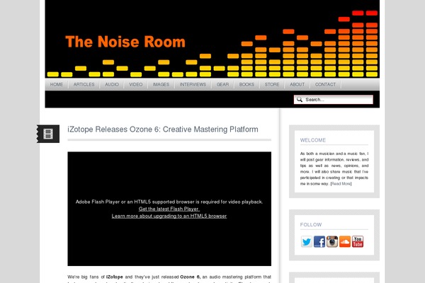 noiseroom.com site used Smartzine