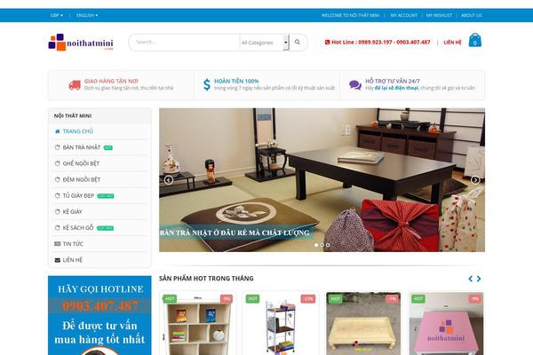 Site using Easing Slider plugin