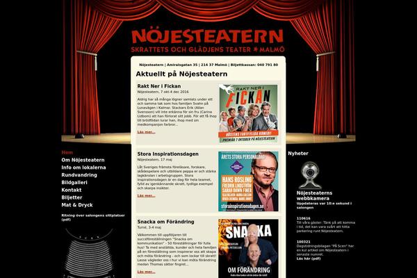 nojesteatern.se site used Dnt-tema