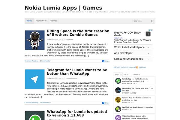 Canvas theme site design template sample