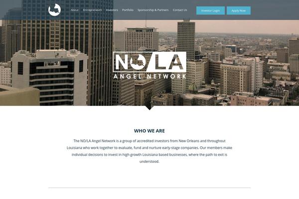 nola theme websites examples